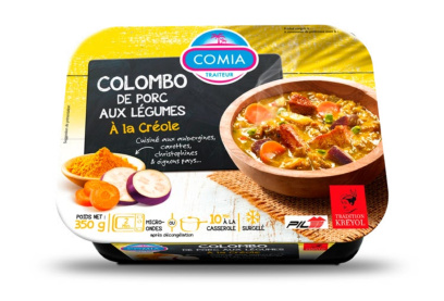 Colombo de porc aux légumes à la créole